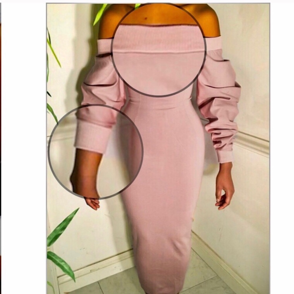 ⚜️BNWOT⚜️ Cold Shoulder Dress - Picture 2 of 3